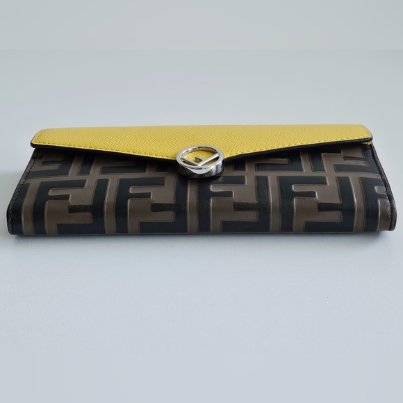 Fendi F Long Flap Wallet - Picture 6 of 14